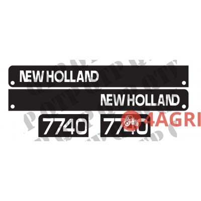 Decal Kit New Holland 7740
