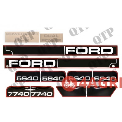 Decal Kit Ford 7740