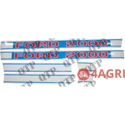Decal Kit Force Ford 2000