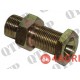 Adaptor 3/8" Male / Male BSP Bulkhead