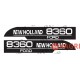 Decal Kit Bonnet