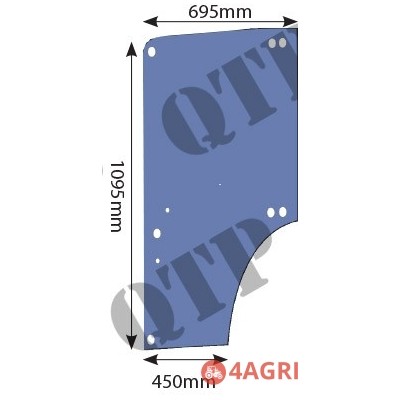 Glass Rear Upper