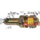Implement Pin 3/4" UNC
