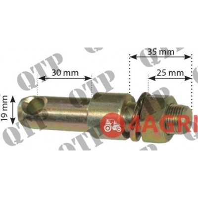 Implement Pin 5/8" UNF