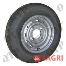 Wheel Rim c/w 165 x 13 Tyre (4 Stud) 5.5 pcd