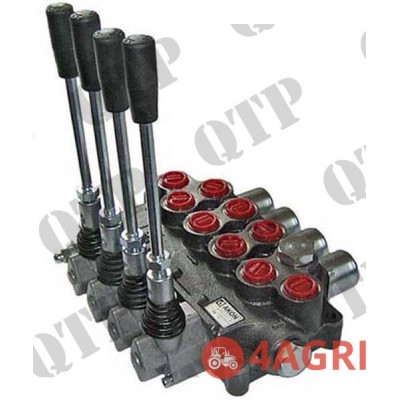 Spool Valve Monoblock 1/2" BSP 4 Bank Spool Valve Monoblock 1/2" BSP 4 Bank