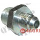 Adaptor Male 3/8" x 1/2" JIC Male