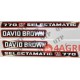 Decal Kit - David Brown 770