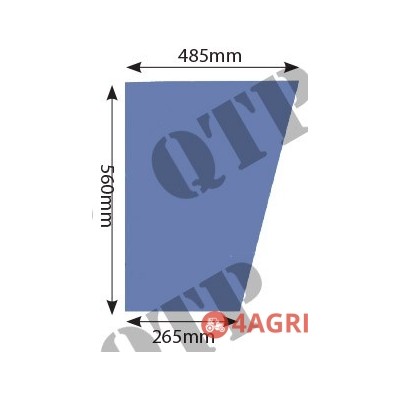 Glass Front Lower LH