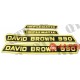 Decal Kit David Brown 990