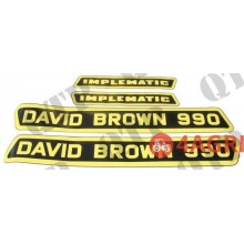 Decal Kit David Brown 990