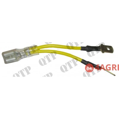 Cable Assy 1 x Female 2 x Male Yellow