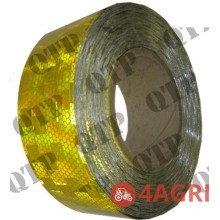Reflective Conspicuity Tape Amber Rigid