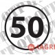 Decal 50 Kmph