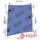 Glass Overwing Bottom RH