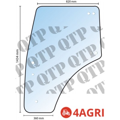 Glass For Door LH