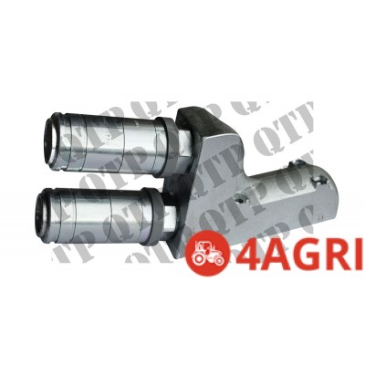 Hydraulic Push Pull Coupling Manifold Ford