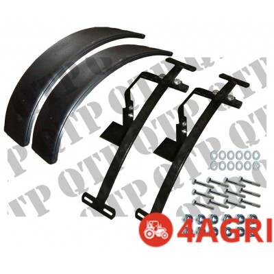 Mudguard Kit Universal 4WD 600mm Flaps