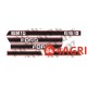 Ford Decal Kit 6810 Red & Black