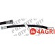 Hydraulic Hose Assembly 3/8 Swivel 1.75mtr