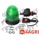 Beacon 3 Bolt Green With Seat Belt Kit Flat