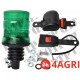 Beacon Flexi Green With Seat Belt Kit Flat