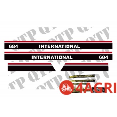 Decal Kit IHC 684 Decal Kit IHC 684