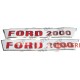Decal Kit Ford 2000 Pre Force