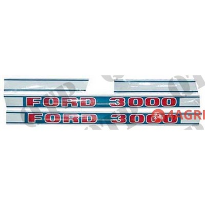 Decal Kit Ford 3000