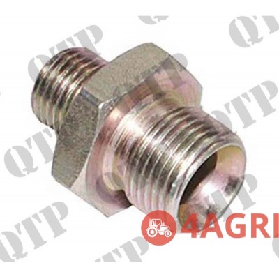 Adaptor 1/4" Male/Male BSP