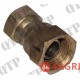 Adaptor 3/8" Female x 1/2" Female BSP Swivel