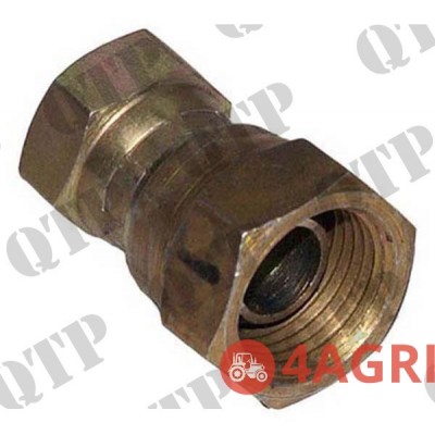 Adaptor 3/8" Female x 1/2" Female BSP Swivel