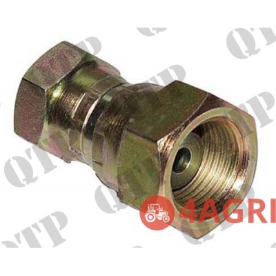 Adaptor 1/4" Female x 3/8" Female BSP Swivel