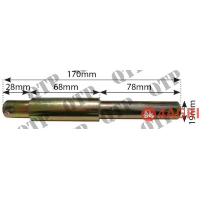 Top Link Pin Cat 1/2