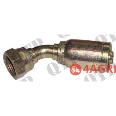 Coupling 1/2" x 1/2" BSP 45ÃÂ° Sweep