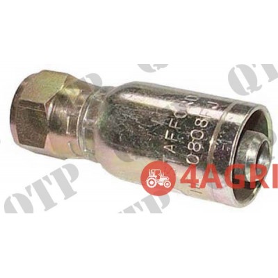 Coupling 1/2" x 3/4" JIC Female
