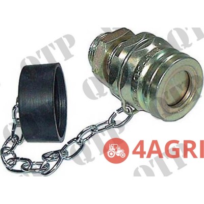 Coupling 1/2" BSP Male Brake Line