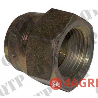 Blanking Cap Cone 3/8" BSP