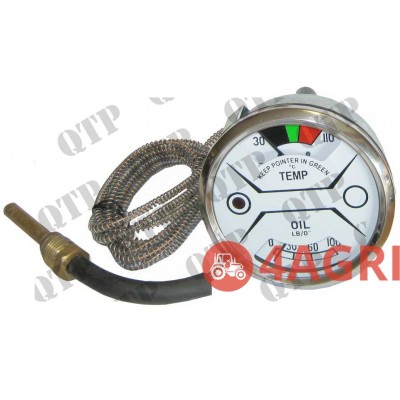 Oil & Water Temperature Gauge